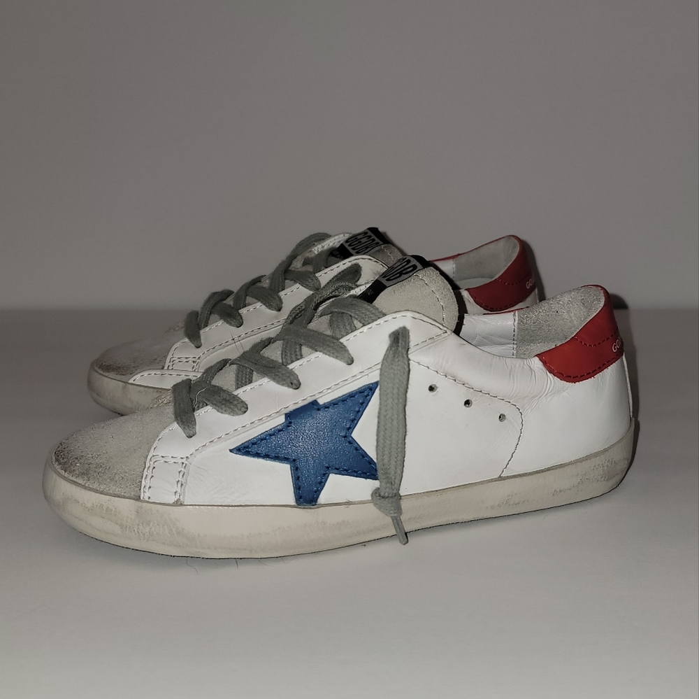GGDB Golden Goose Superstar sneaker 32 leather sole